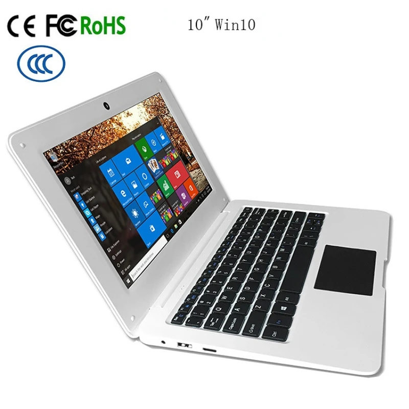 Mini 10inch Laptop Cheap PC Quad-core Z8350 Win10 2G+32G Netbook Full HD Gaming Computer Factory Direct Laptops New Notebook