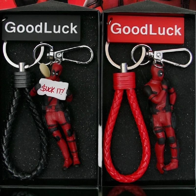 Новинка 2024 кукла с персонажем Дэдпула креативный Брелок подвеской в сумку