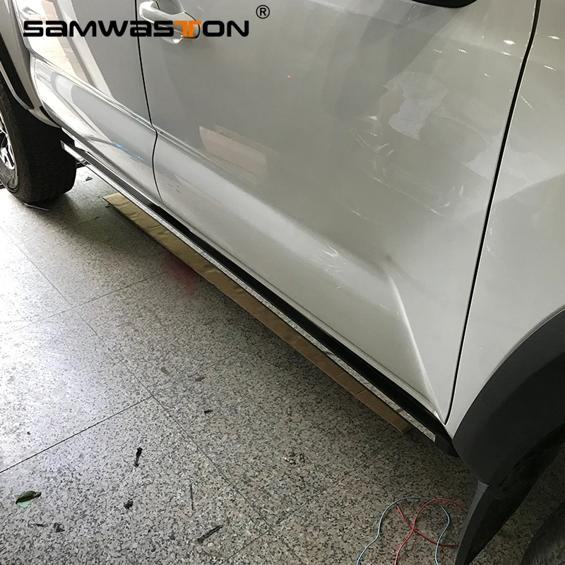 Автоматическая электрическая боковая подножка для кабины Isuzu DMax Crew Cab 2013 + MU-X 2015