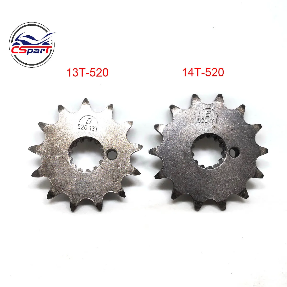 13T 14T 520 Sprocket ZONGSHEN NC250 Motorcycle Small Chain Sprocket Dirt Bike Enduro Accessories 13 14 Tooth Small Engine
