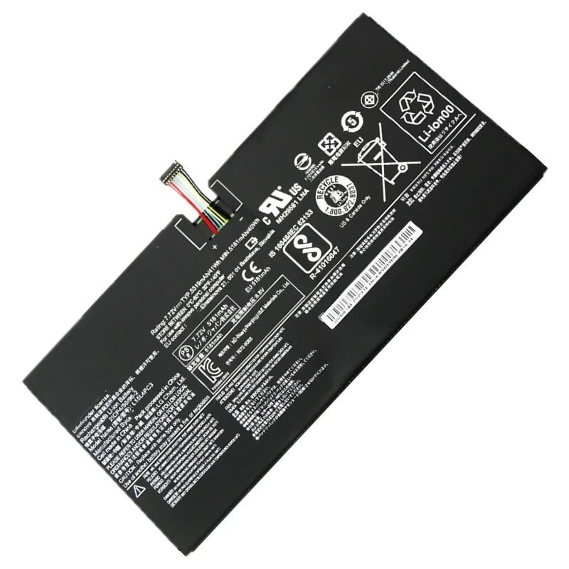 Аккумулятор L15L4PC3 L15M4PC3 L16M4PC1 5B10L72502 SB10W89296 5B10M65425 5B10W89300 для Lenovo IdeaPad Miix 5 Pro 720-12IKB 80VV 80QL