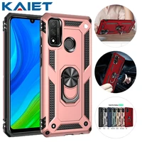 kaiet shockproof phone case for huawei p20lite p30pro p40lite e magnetic ring stand armor cover for huawei p smart s z 2020 2021