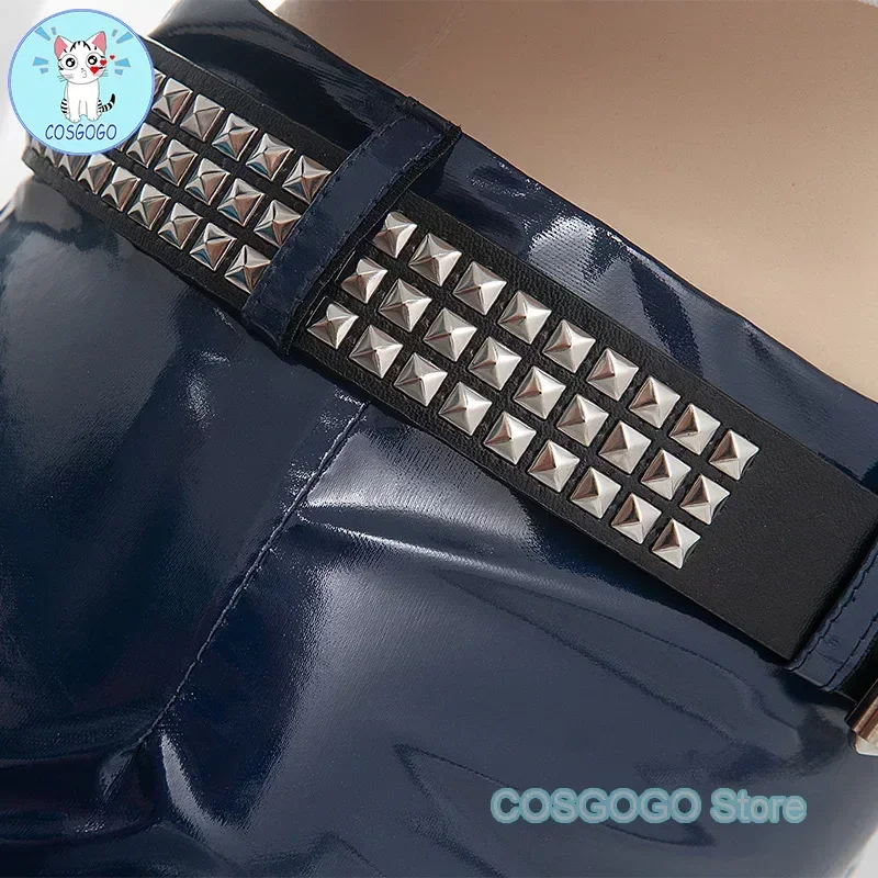 COSGOGO чулок трусики анархия корова девушка косплей костюм аниме и чулки с