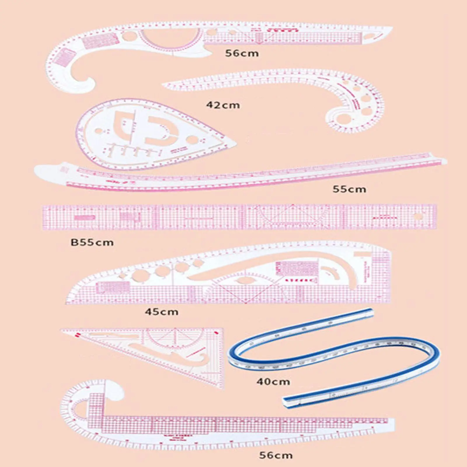 Французская кривая линейка шаблон для рисования швейные инструменты создания