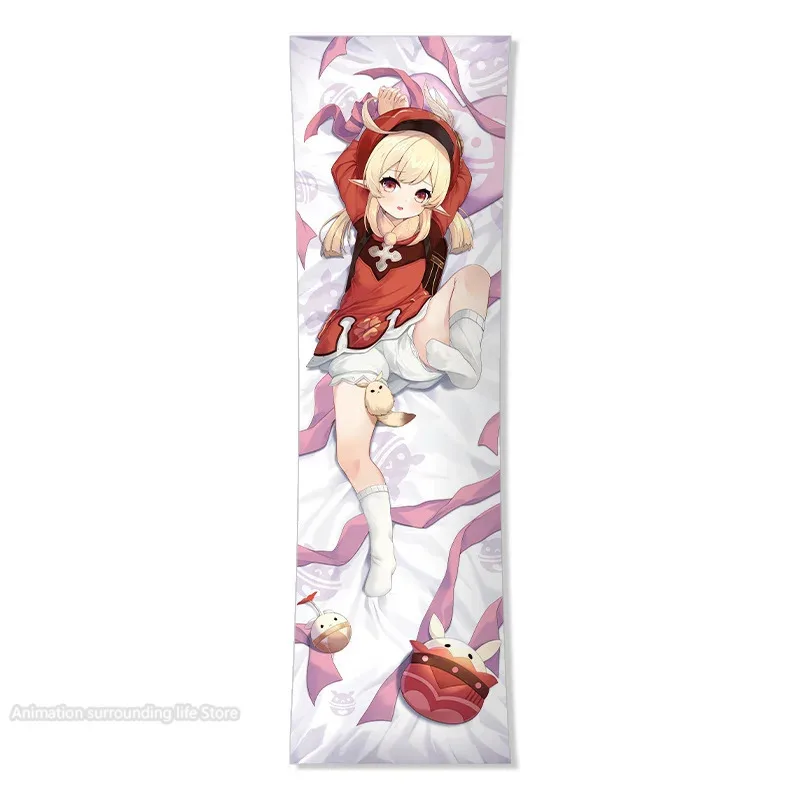 Сексуальная подушка Dakimakura Genshin Impact Klee обнимающая в стиле аниме наволочка для тела