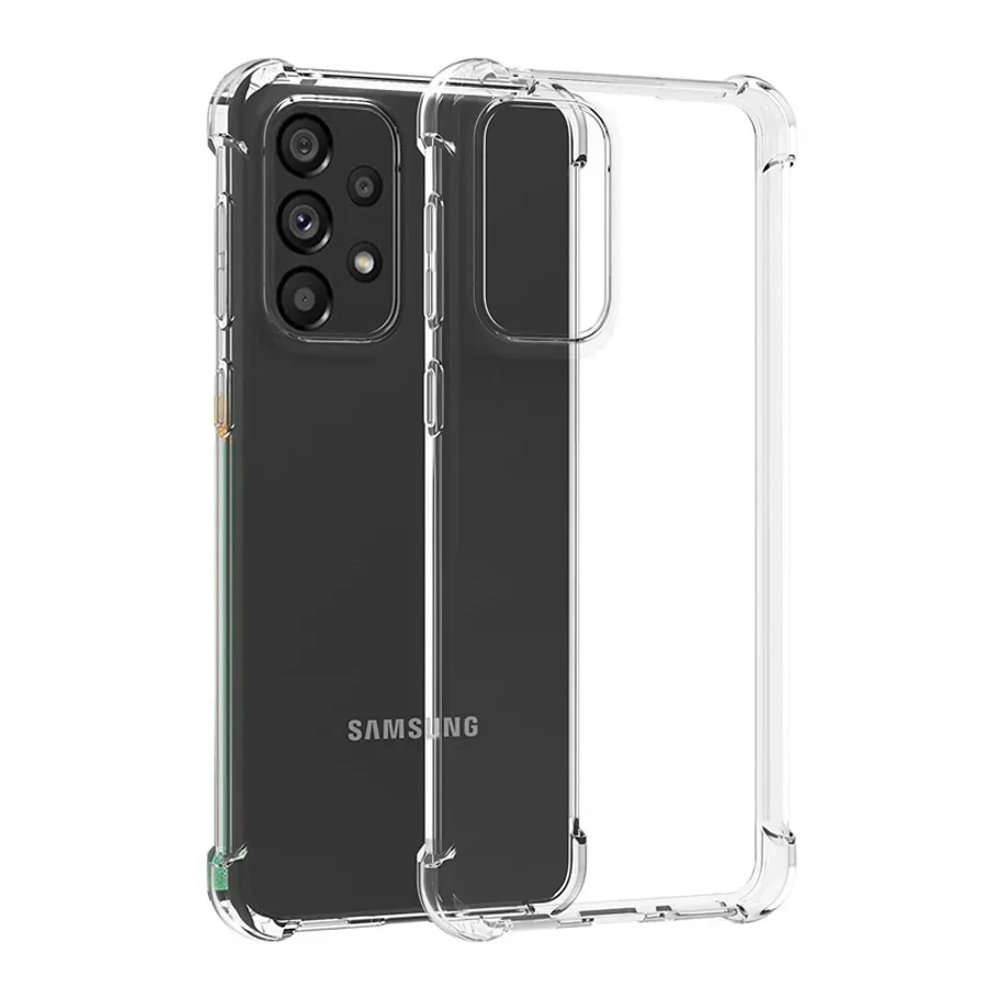 

Transparent Shockproof Case For Samsung Galaxy A03 A13 A23 A33 A53 A73 Soft TPU Shell M13 M23 M33 M53 Clear Silicone Back Cover