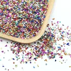 41 цвет, искусственный кристалл из дробленого стекла для самостоятельной сборки, клей из эпоксидной смолы, наполнитель, декоративный фрагмент для ногтей, аксессуары для рукоделия, блестки