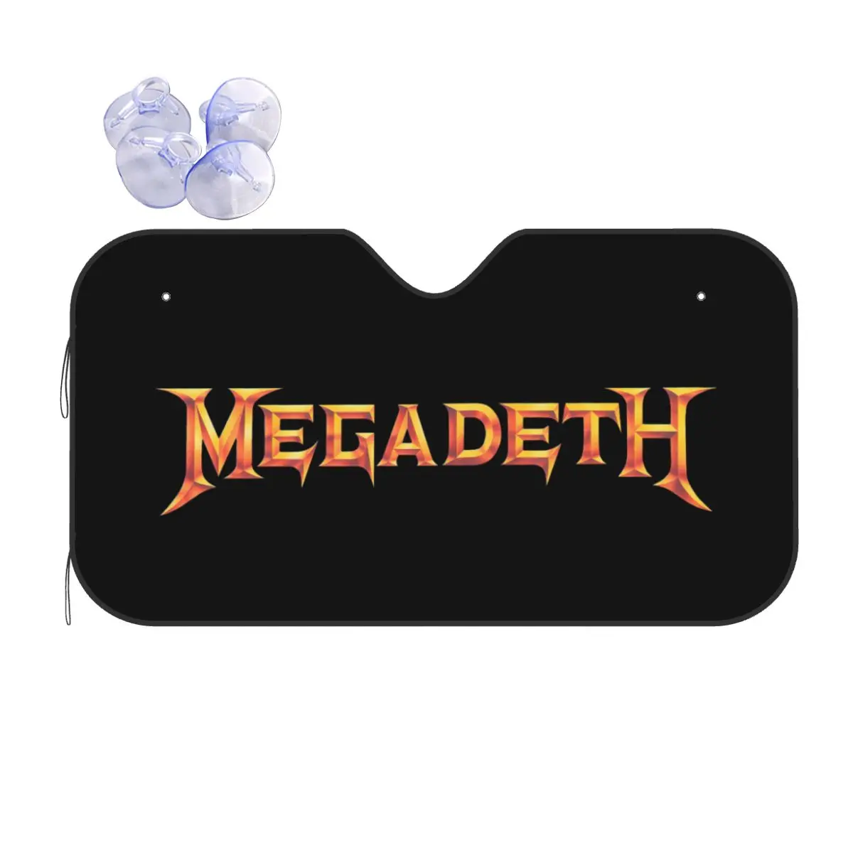 Оригинальный тяжелый металлический рок-ролл Музыка Megadeths печать переднее