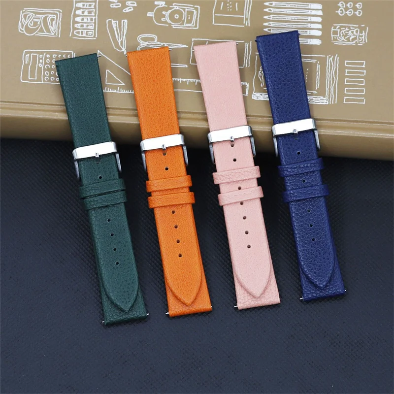 

Ремешок кожаный для Samsung Galaxy 4/Classic/Active 2 40 мм 44 мм 42 мм/46 мм, браслет для huawei watch gt 2-2e-pro-3 20 мм/22 мм