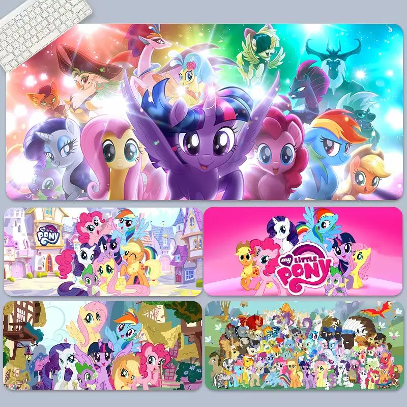 Cartoon My Little Pony Twilight Sparkle Pinkie Pie Anime Mouse Pad Cute Girl Heart Desk Office Keyboard Gift