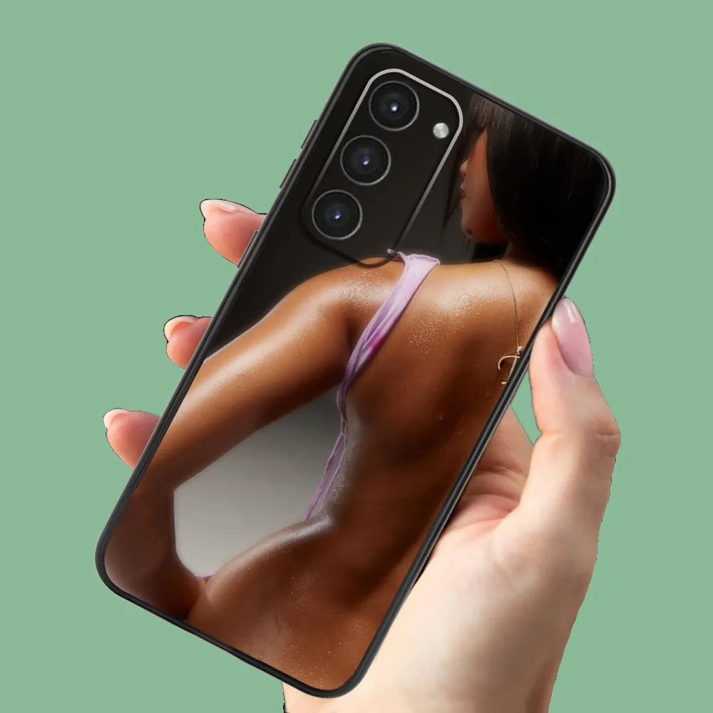 Singer T-Tyla Phone Case For Samsung Galaxy A13 A21s A22 A31 A32 A52 A53 A71 A80 A91 Soft Black Shell