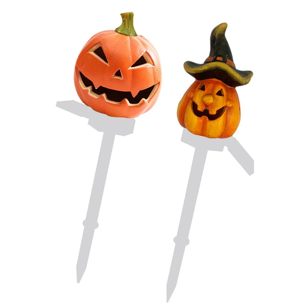 

Outdoor Light Pumpkin Decorations Yard Lights Solar Garden Decorative Halloween