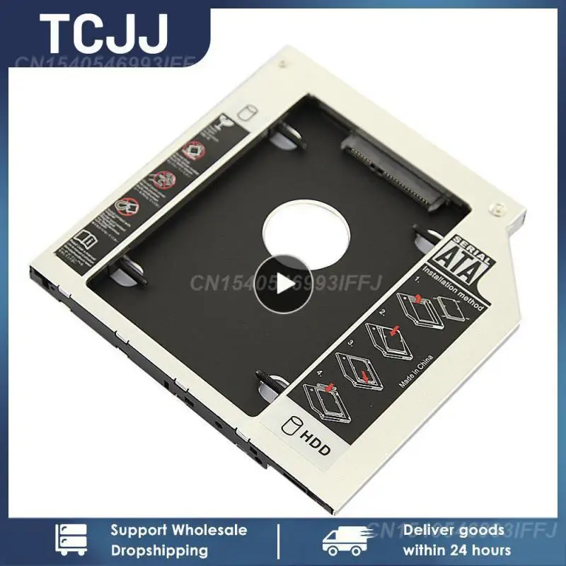 1 ~ 8 шт., алюминиевый переходник для второго жесткого диска 9,5 мм, 12,7 мм