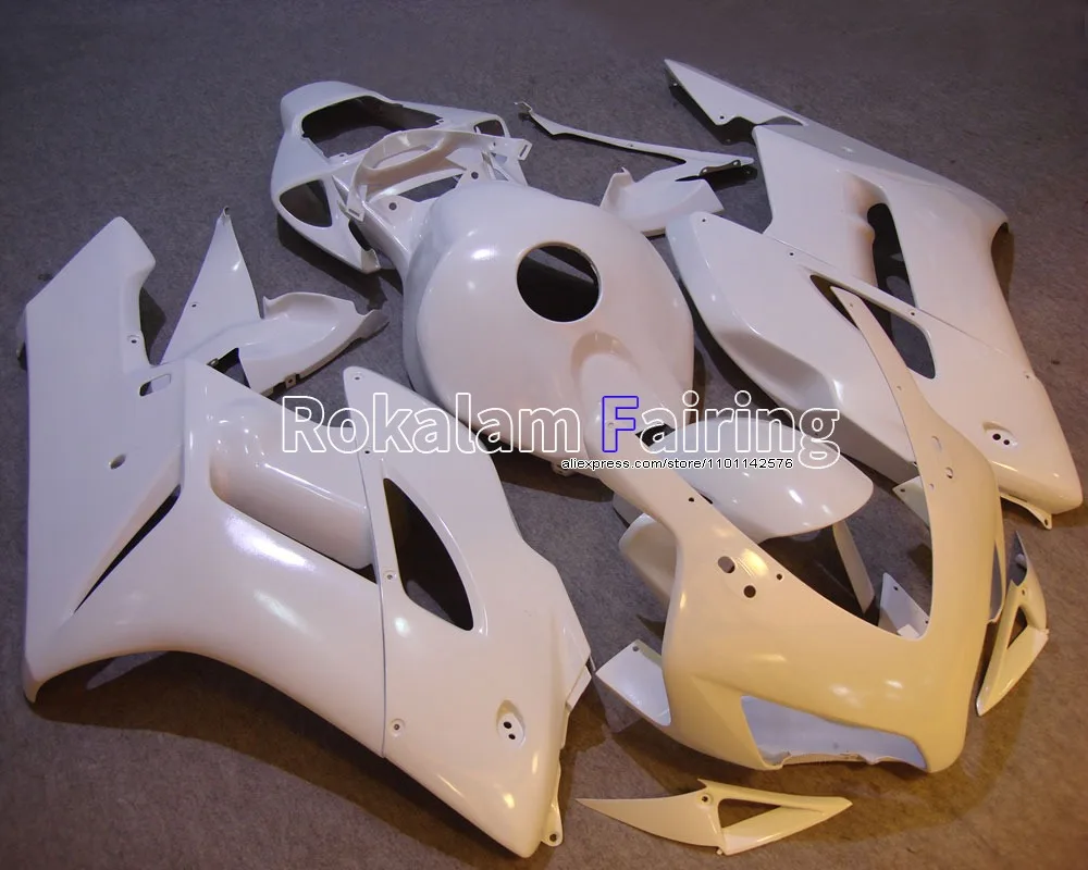 

Обтекатель корпуса для Honda 04 05 CBR1000RR 2004 2005 CBR 1000 RR, полный белый обтекатель (литье под давлением)