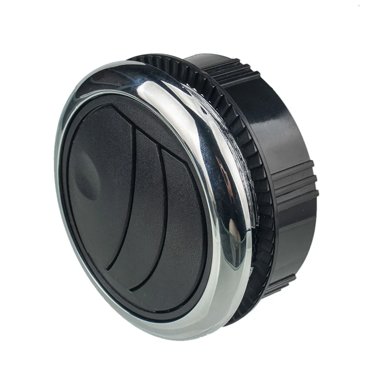 

4X Knob Style 75MM A/C Air Conditioning Outlet Vent (Φ 87 / 75/22Mm) For RV Bus Car Boat