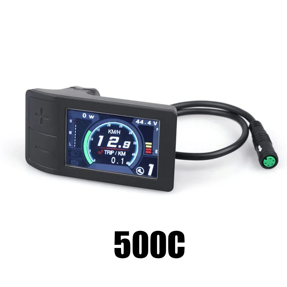 Для Bafang eBike 500C Цветной дисплей Скорость уровня заряда батареи и