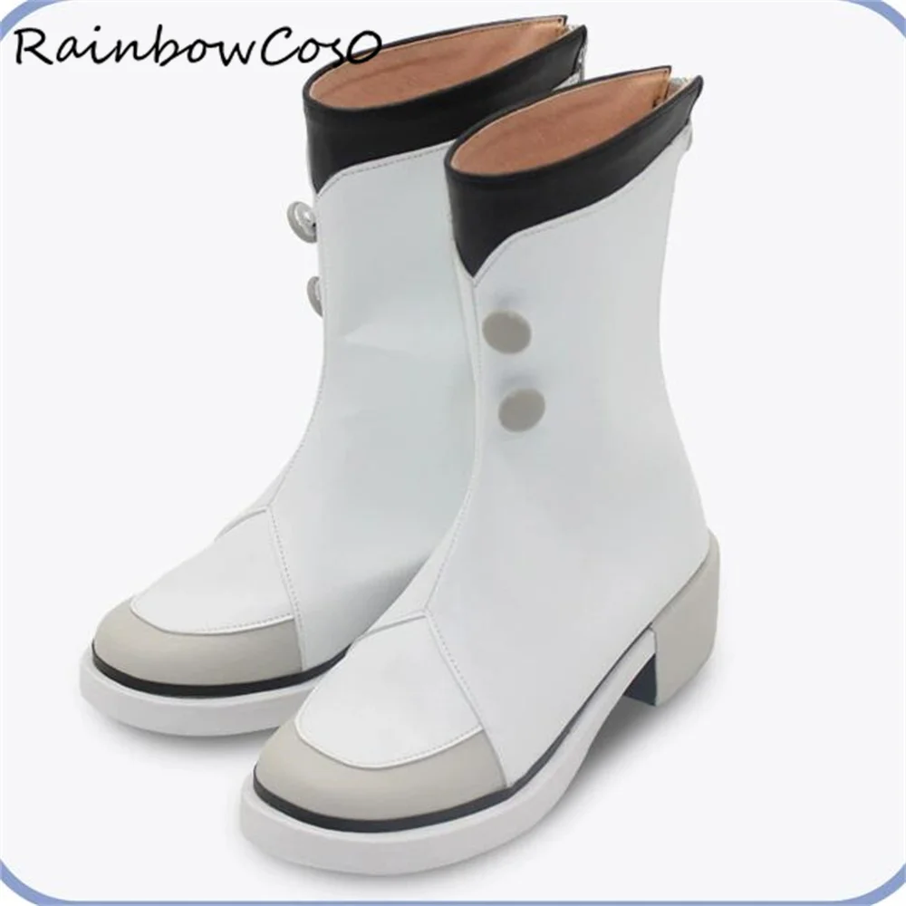 Okusora Ayane голубой архив косплей обувь сапоги для игры аниме вечерние Хэллоуин