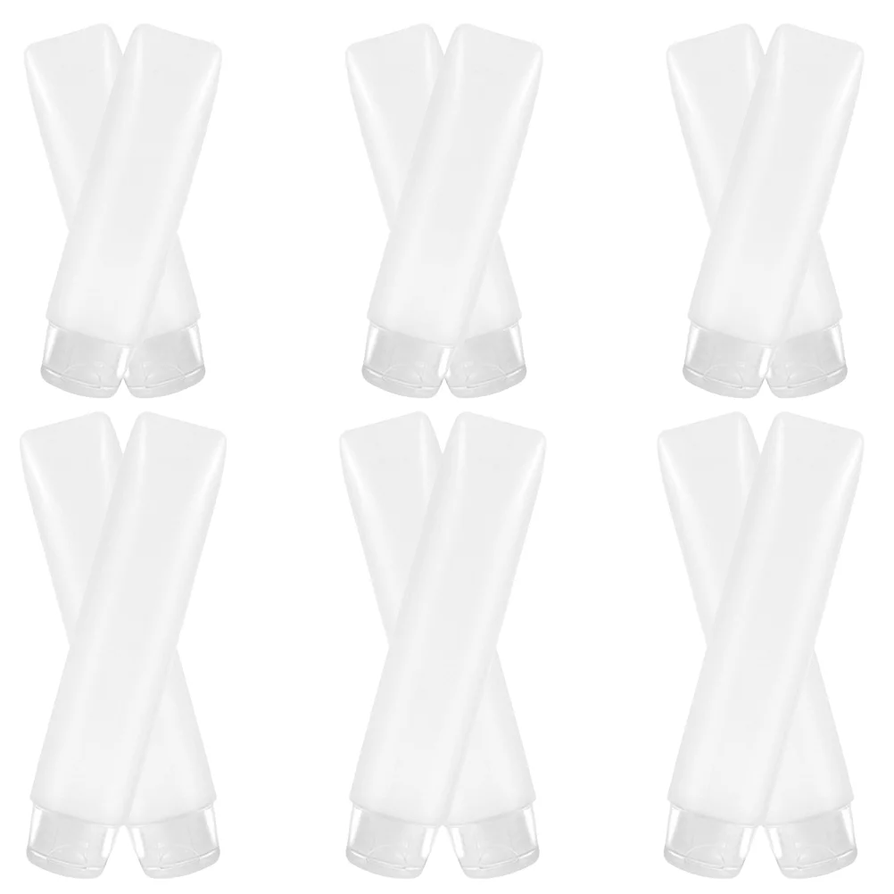 

12 Pcs Soft Bottle Lotion Packing Bottles Tubes Pp Small Travel Sealing