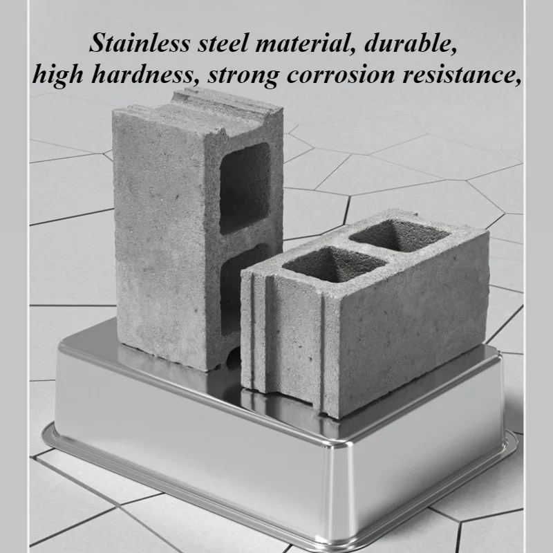 Контейнер для кошачьего туалета из нержавеющей стали закрытый лоток очень