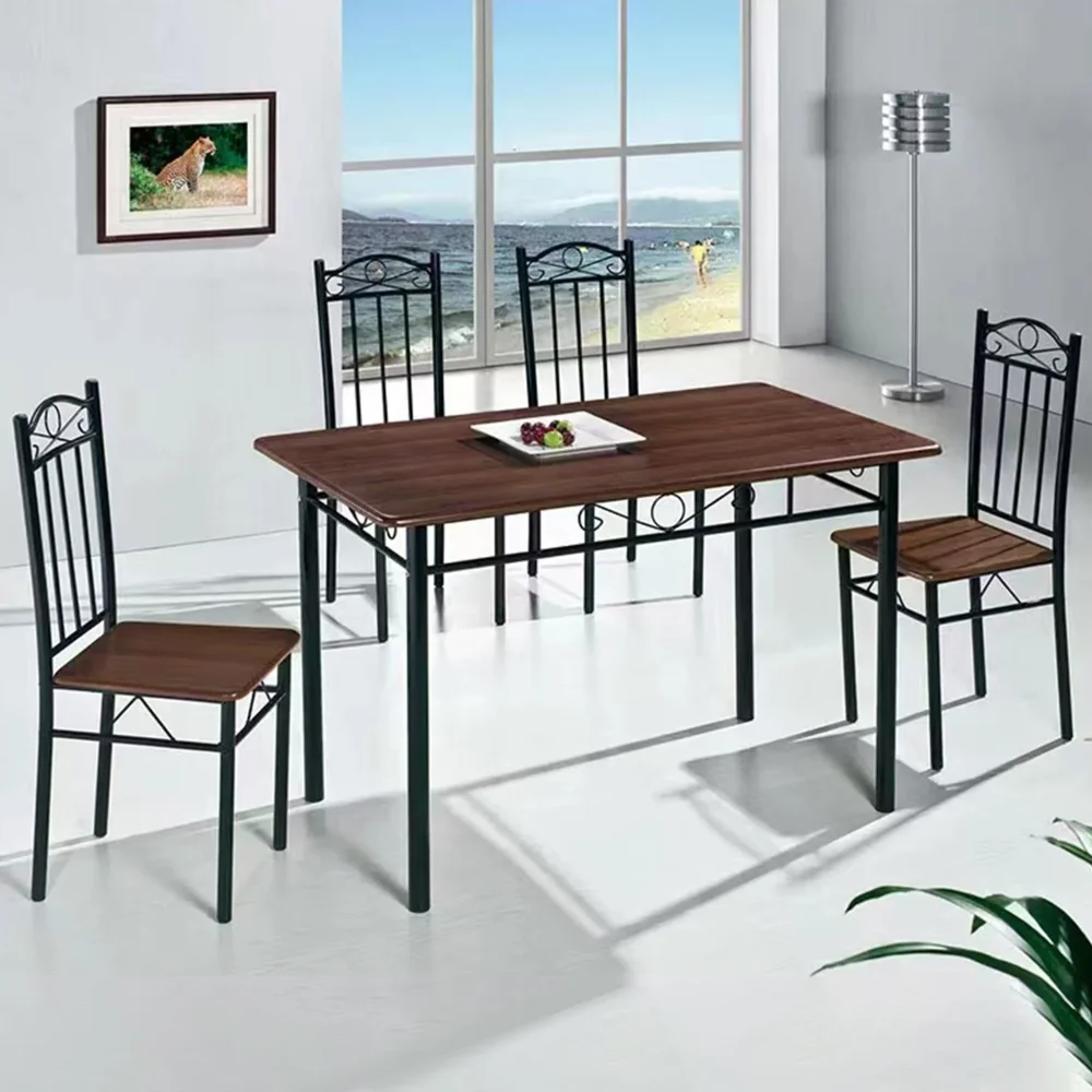 

SUGIFT 5 Piece Dining Table Set for 4, for Kitchen, Dining Room