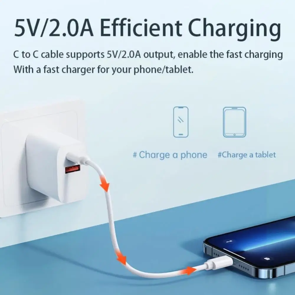 

Data Transfer Type C Charger Portable 15w Data Cable Storage Box Type-c To Type-c Type C Charge Cable Set Phone Accessories 6in1