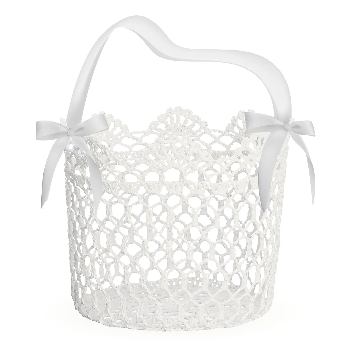 

Floral Basket Brides Basket Wedding Flower Decoration Flower Girl Gift Basket