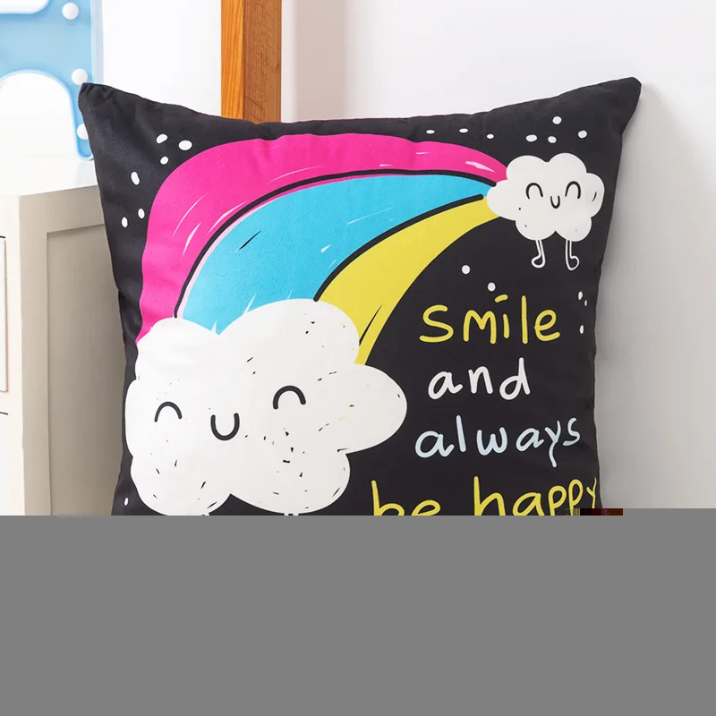 

2022 Fashion Christmas Linen Pillowcase Red Series Santa Claus Pillow His Sofa Decoration Pillowcase