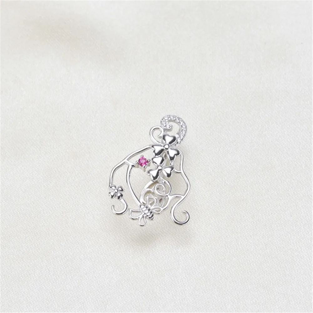 

Жемчужные аксессуары «сделай сам», кулон петуха из серебра пробы, пустой браслет может быть сопряжён с неравномерным барочным жемчугом