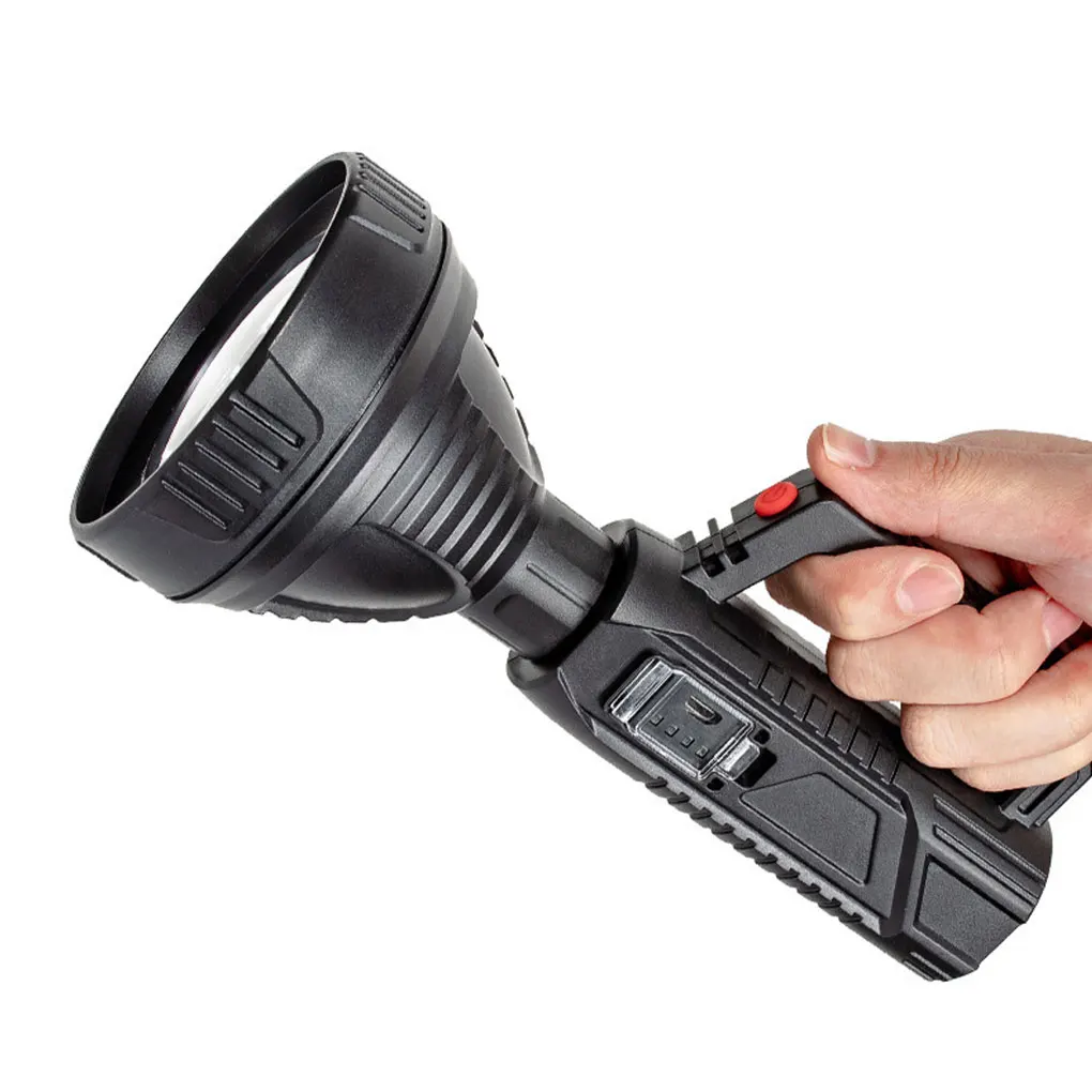

Flashlight Portable Replacement Power Display Dustproof Electric Torch