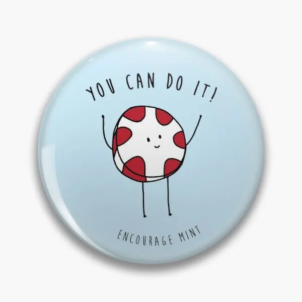 

Encourage Mint Customizable Soft Button Pin Hat Cartoon Women Badge Metal Lapel Pin Clothes Gift Cute Funny Creative Fashion