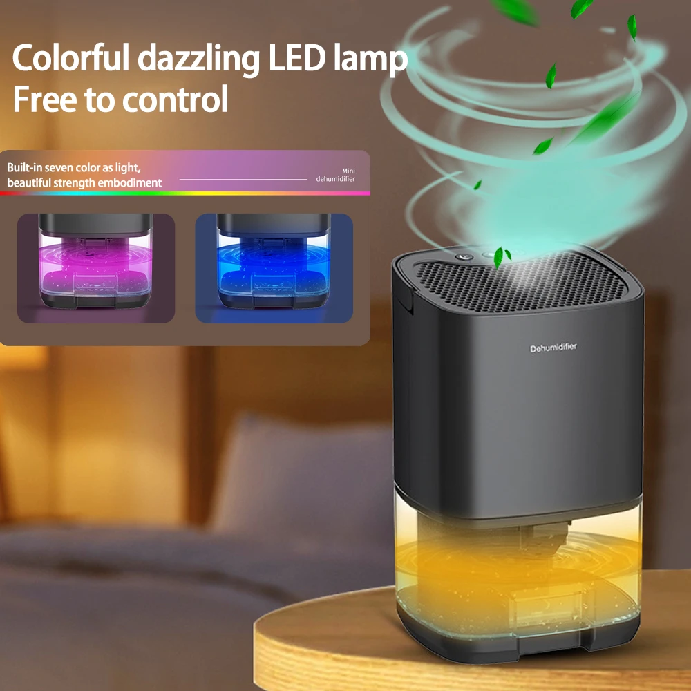 Переносной осушитель и очиститель воздуха премиум-класса 2 в 1 для дома комнаты