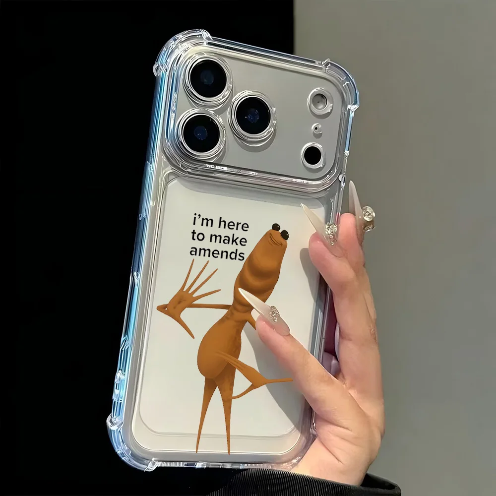 Забавный чехол для телефона Marcus WormS для Samsung Galaxy S26 S25 S24 S23 S22 S21 S20 Edge FE Ultra Plus 4G 5G, прозрачный чехол из ТПУ с защитой от падения (art.: 3920dbccf16f2) - 3920dbccf16f2