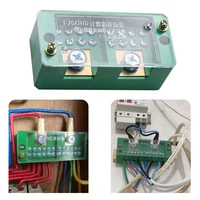 single phase junction box 2 in 46812 out terminal box splitter distribution box terminal block household home supplies new