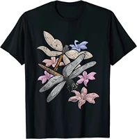forest animal insect lover wildlife gift colorful dragonfly t shirt