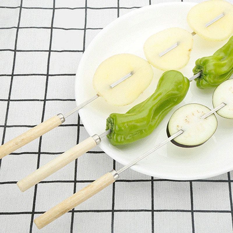 20 шт. иглы для барбекю и гриля из нержавеющей стали | Дом сад