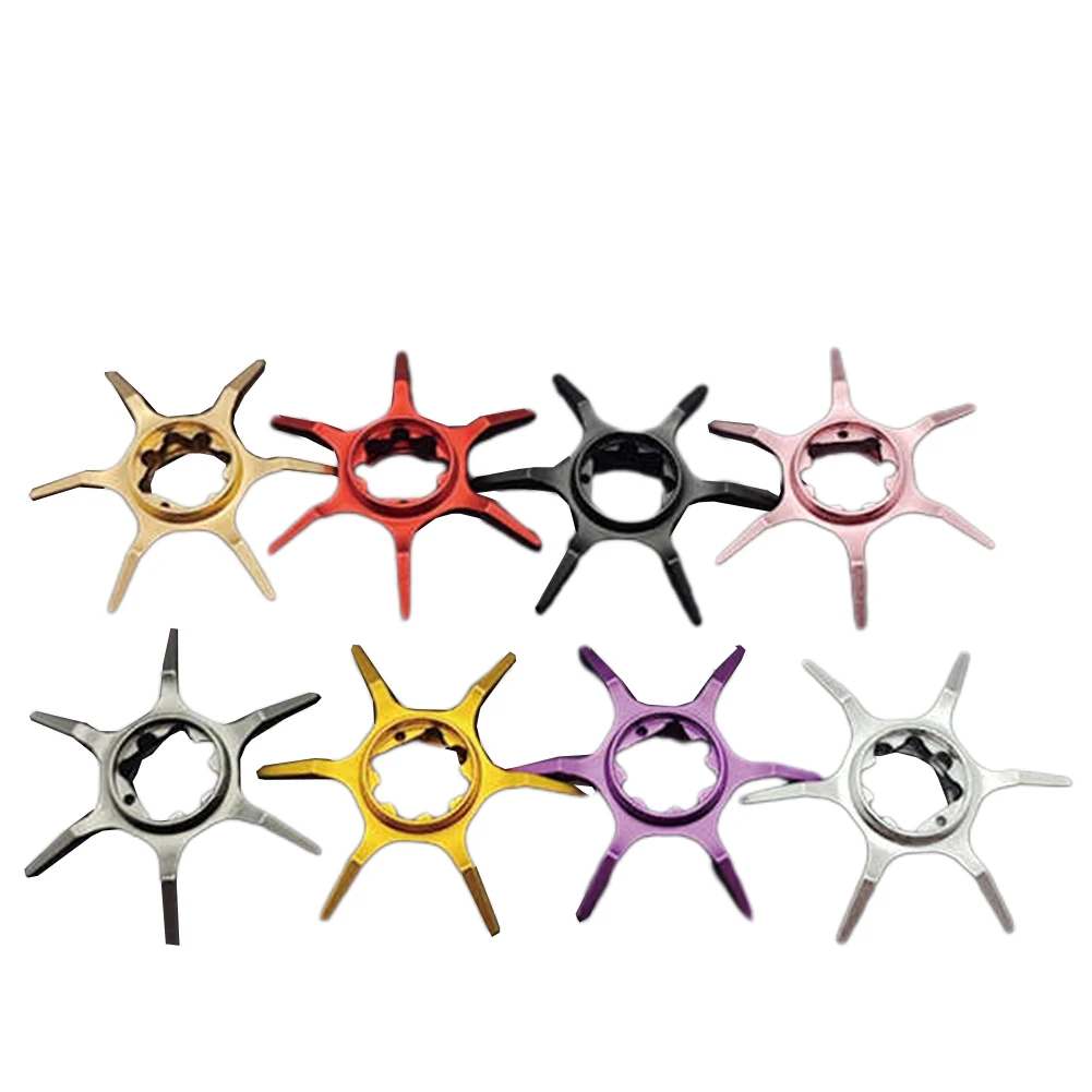 1 шт. шесть звезд катушка для перетаскивания приманки тормозной ключ снятия