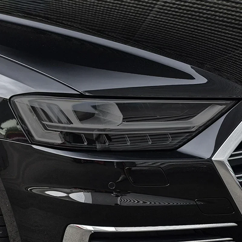 2 шт. Защитная пленка для автомобильных фар самовосстанавливающаяся Прозрачная