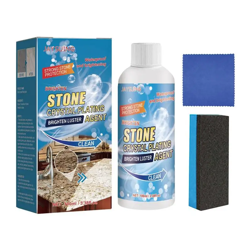 Granite Cleaner Agent Multipurpose Stone Marble Polishing Compound Universal Quartz Protector Cleaning Spray For For All Purpose