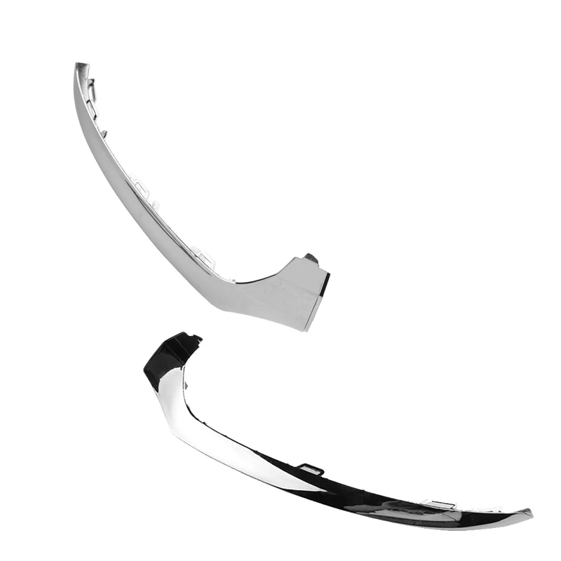 Нижняя накладка на передний бампер для Mercedes Benz W205 C180 C300 C200 C63AMG 2014-2018 хромированный