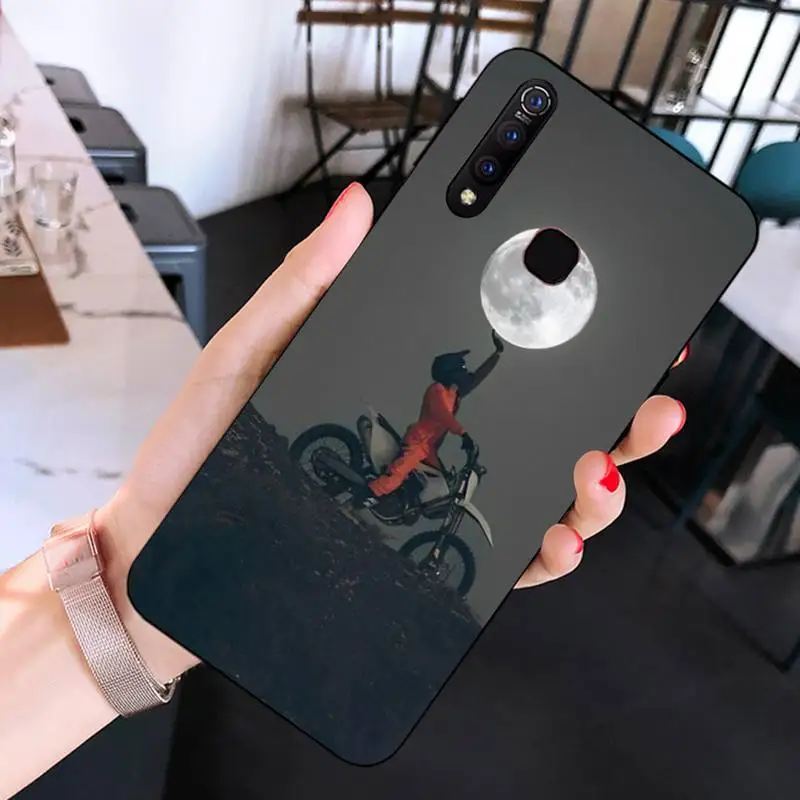 motorcycle Phone Case For Huawei Y9 6 7 5 Prime Enjoy 7s 7 8 plus 7a 9e 9plus 8E Lite Psmart Shell