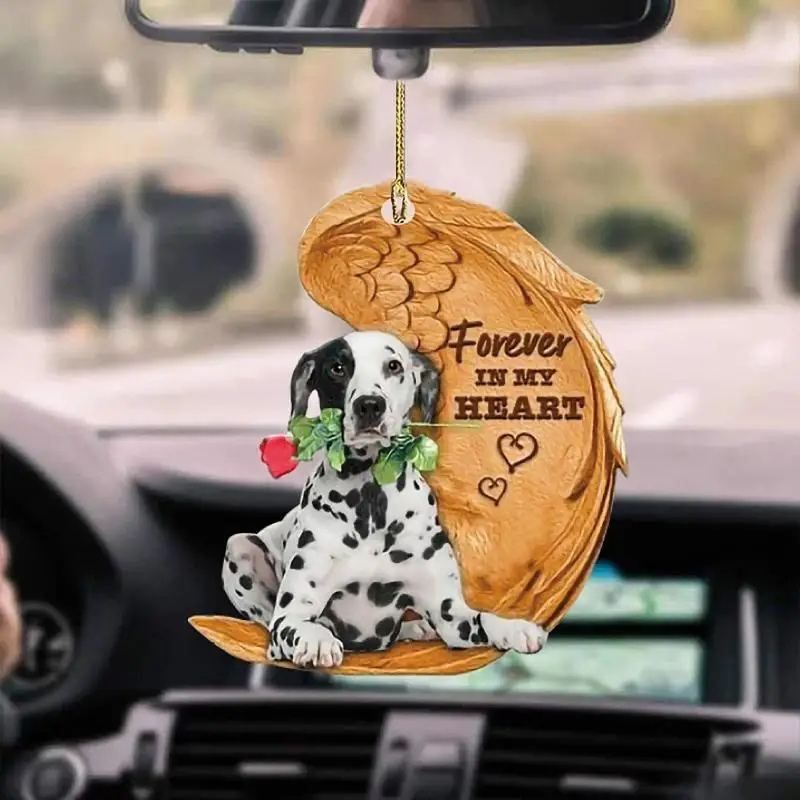 Фото G7NA Swinging Wing Dogstoy Car Vinging Bodview зеркальный орнамент Home Coolchain Подвеска для ключей №3