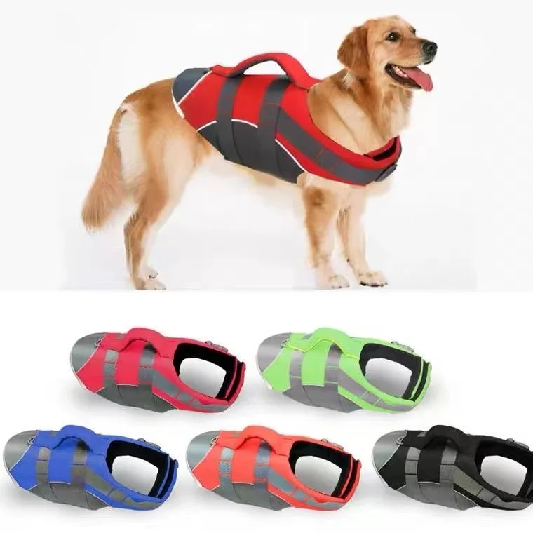 

Puppy Jacket Lifes Swimwear Portable Swimming Pet Clothing Big For Dogs Vests Breathable Suit Pets Vest Dog Summer Safety Life