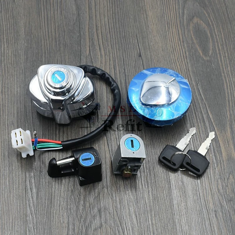 

Ignition Switch Lock Fuel Gas Cap For Honda Magna 250 Shadow Steed VLX 600 400 ACE750 Steering Shadow VT400 VT750 1991-2013