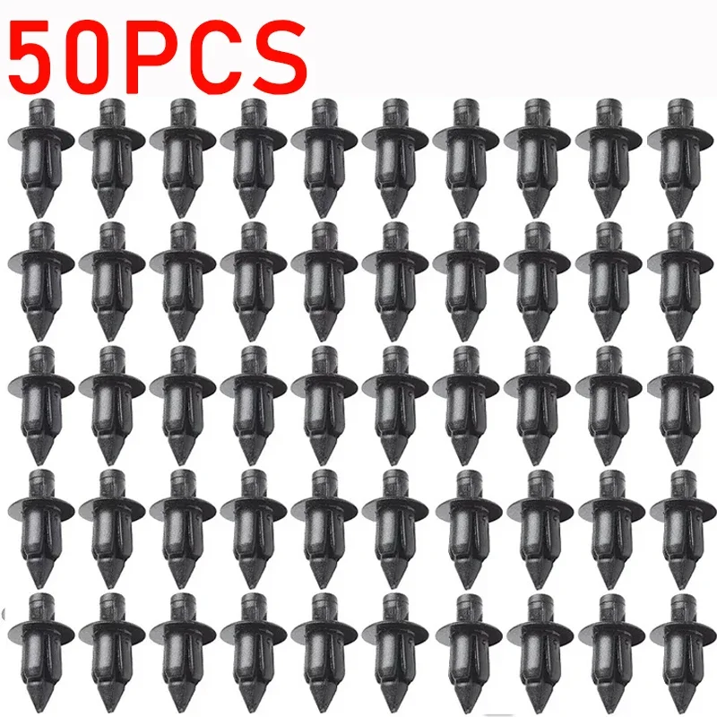 10-50 шт., обтекатель для мотоцикла, велосипеда, панель для установки заклепок, пластиковые зажимы для крепления для Suzuki Kawasaki Yamaha, аксессуары для мотоциклов