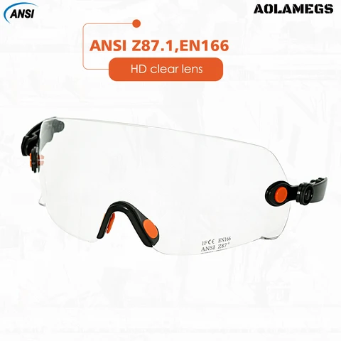 Аксессуары для встроенных очков для Aolamegs SF06 CR08, защитный шлем с сертификацией ANSI и CE