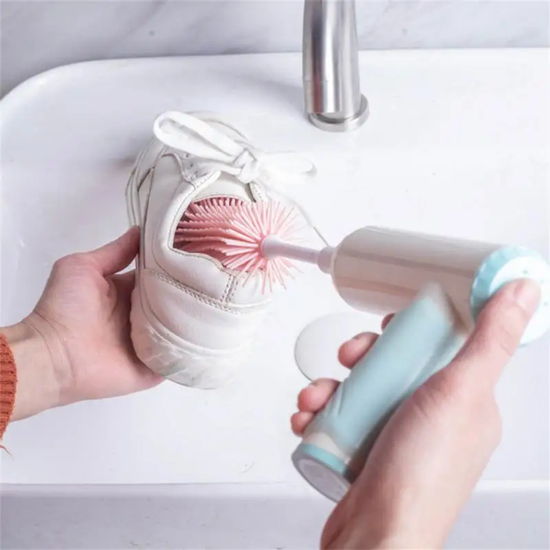 

Shoe Brush Double-sided Electric Shoe Brush Shoe Cleaning Does Not Hurt Shoes Lazy People Wireless Handheld Shoe Brush Machine