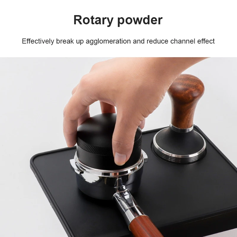 

Coffee Powder Looser Loose Powder Needle Black Stainless Steel Coffee Powder Disperser Coffee Utensil 58mm Tampers Coffeeware