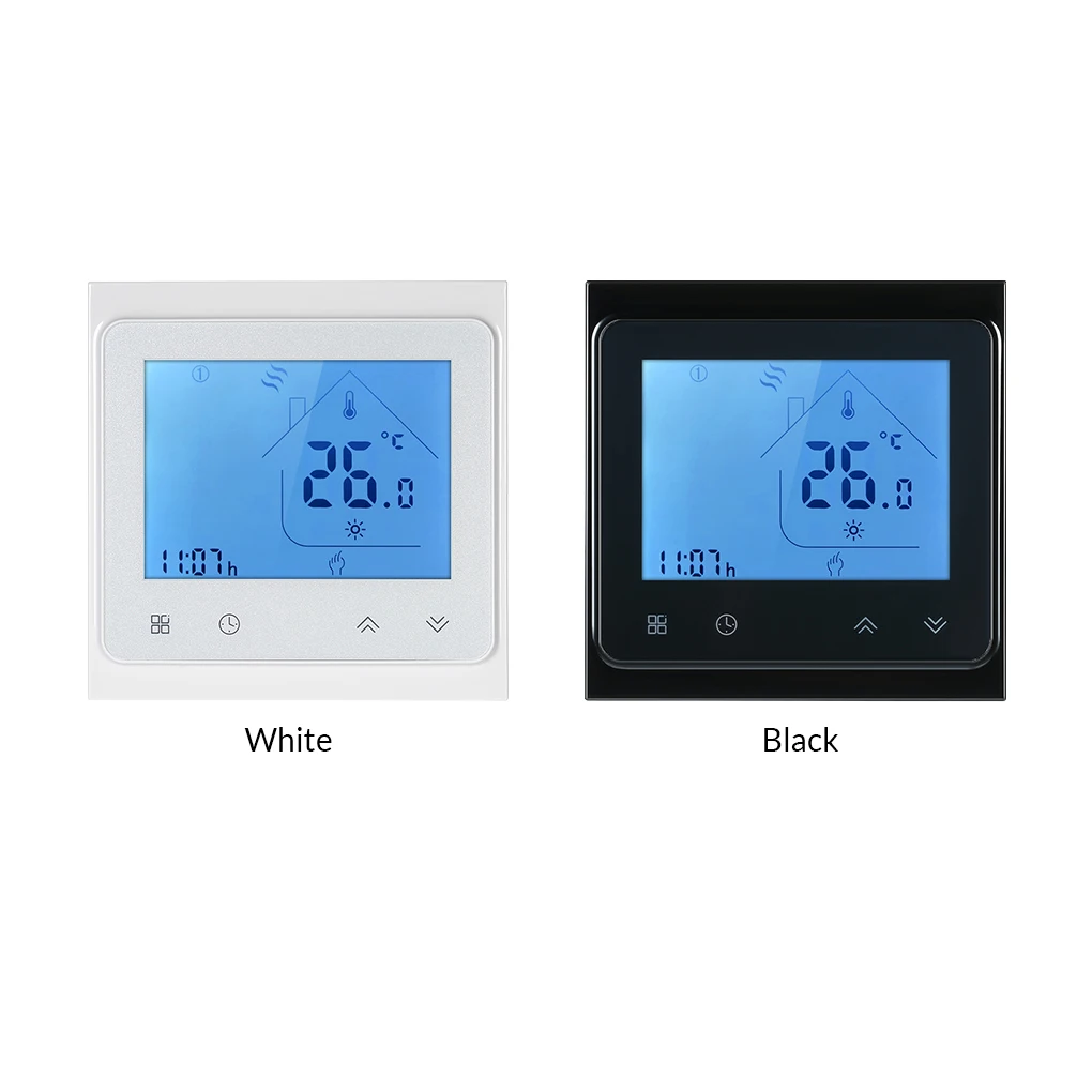 

1pc WiFi Water Heating Thermostat Room Temperature Controller LCD Display Water/Electric Floor Heating Water/Gas Boiler Works
