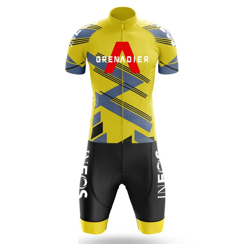 Комплект для триатлона INEOS GRENADIER Мужская велосипедная майка эндуро экипировка