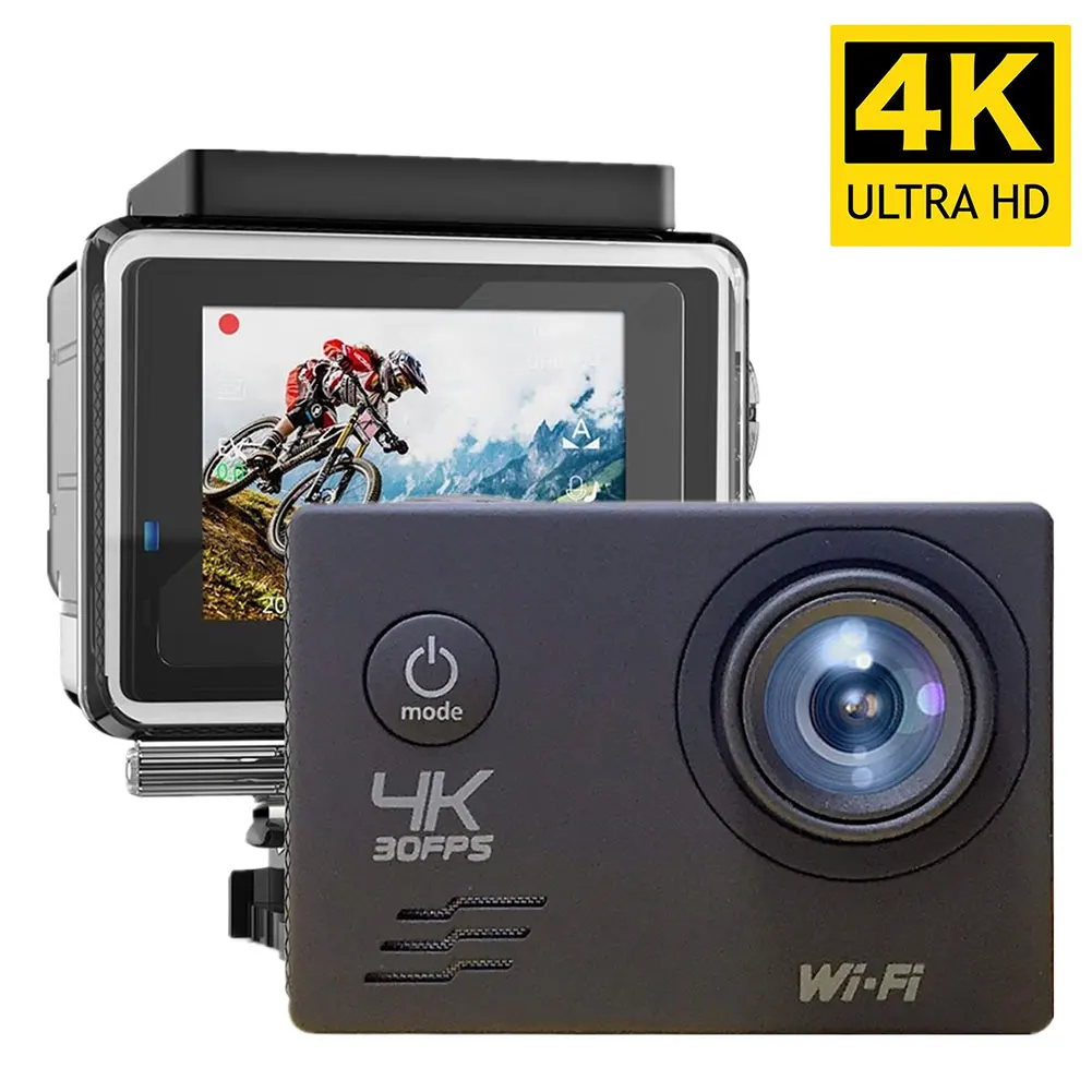 

H16-6S Action Camera HD 720P Waterproof DVR Wifi Sport Camera Remote Control Action Dash Cam Loop Recording Video Camcorder